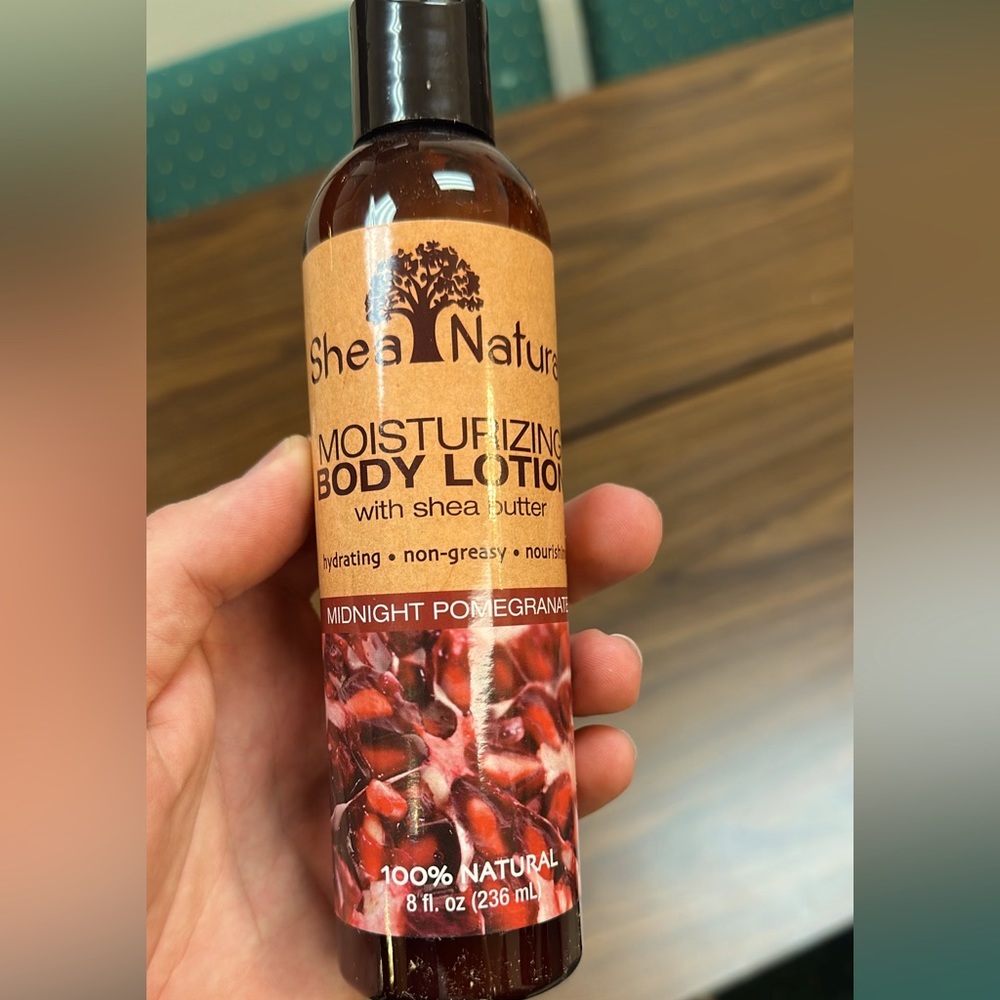 Brand new! Shea natural pomegranate lotion